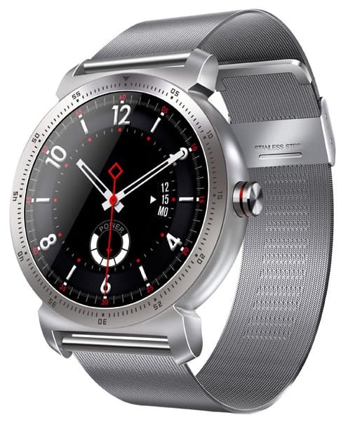 Smartwatch Garett GT20S Srebrny, stalowy